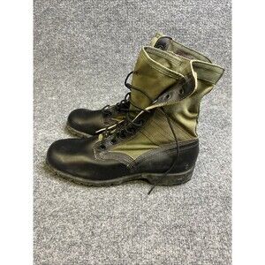 Vintage RO Search Jungle Combat Boots Spike Protective Mens Sz 9 N Vietnam 1968
